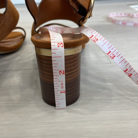 Ted Baker Azmara Suede Block Heel Sandals - Picture 7 of 16